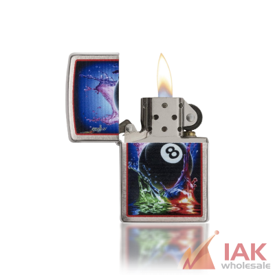 Zippo 8 Ball Colorful Splash Lighter Z2070