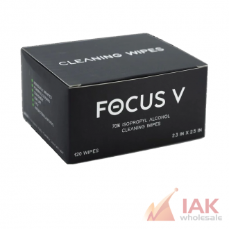 Focus V Iso Wipes 120ct
