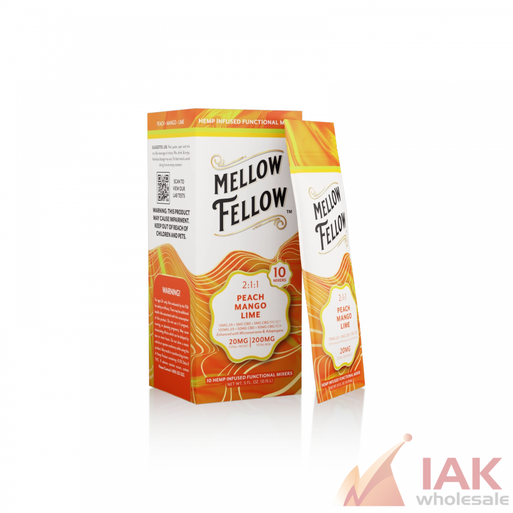 Mellow Fellow D9+CBD+CBG Mixers 10mg 10PK