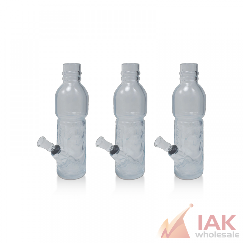 Headway 8IN Straight Tube Glass Water Bottle