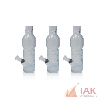Headway 8in Straight Tube Glass Water Bottle