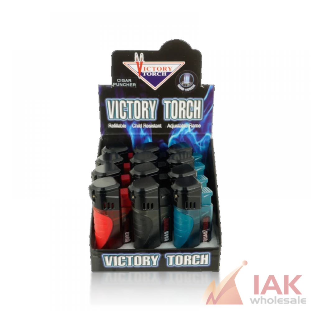 Victory Double Rubberized Torch 18CT