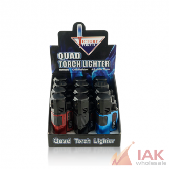Victory Quad Torch W/ Punch 12ct