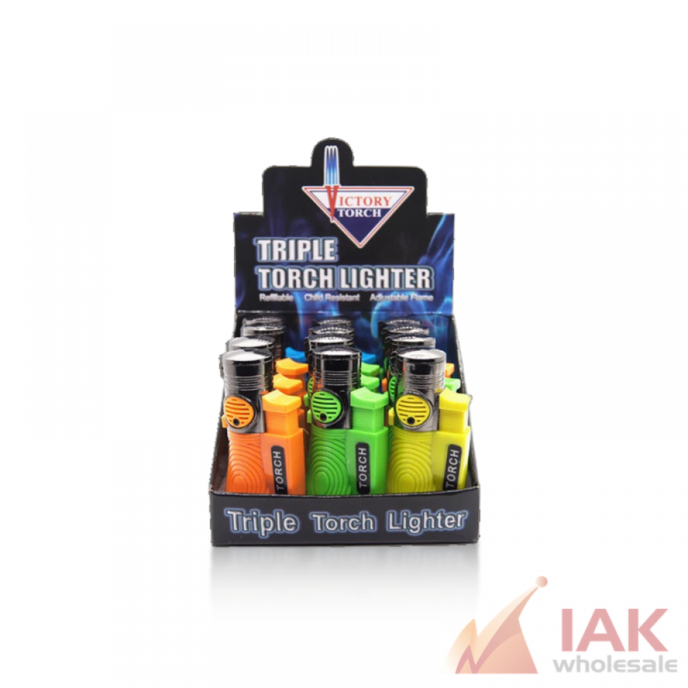 Victory Triple Neon Torch 12CT