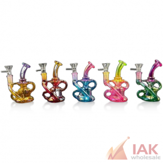 Quirky Two-tone Colorful Small Water Pipe