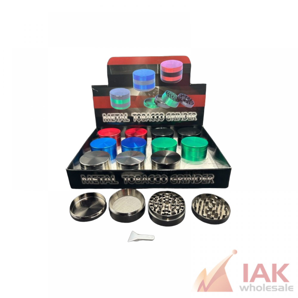 50mm Solid Color Grinders 12CT
