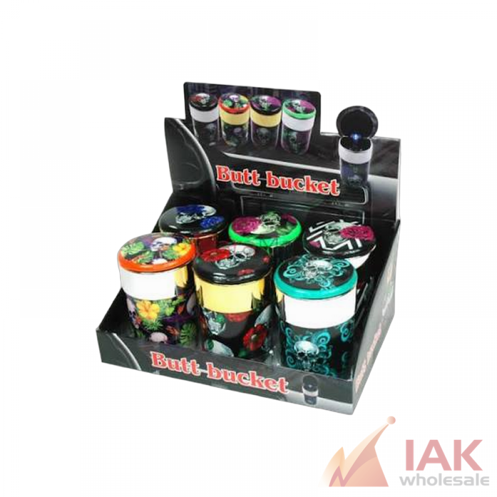 LED Car Cup Ashtray 6CT