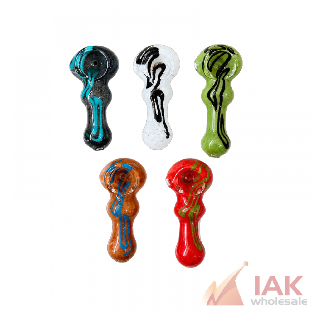2.5IN Frit Art Hand Pipe RKHAN0201