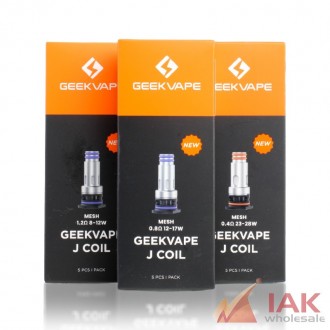 Geekvape J Series Coil 5pk – Mesh Replacement Coils For Digi Devices