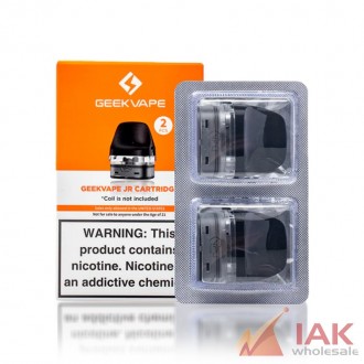 Geekvape Jr Pod 5ml 2pk – Refillable Replacement Pods For Digi Devices