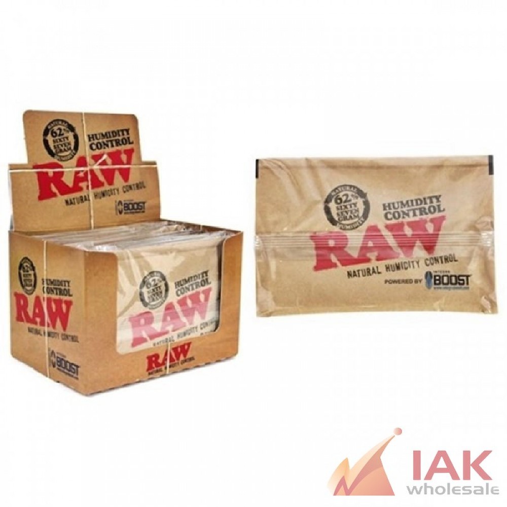 RAW Humidity Control 62% 67G Packs 12CT Display – Large Two-Way Moisture Packs