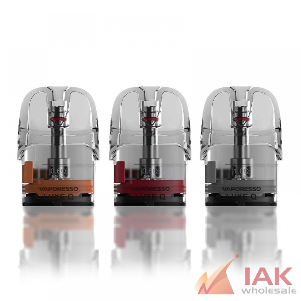 Vaporesso Luxe Q Pod 3ML 4PK Replacement Pods – Refillable Mesh Pods