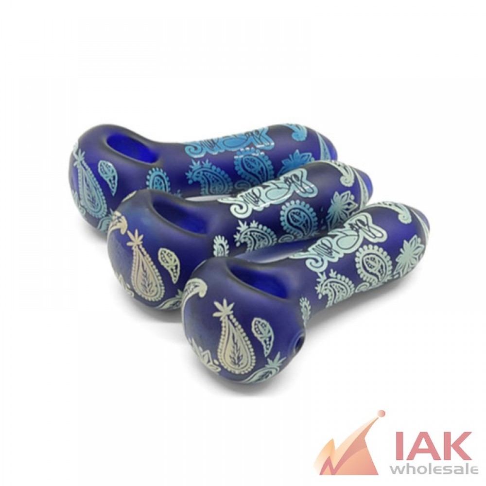 Dogg Lbs 4" Hazely Hand Pipe – Compact Borosilicate Glass Pipe