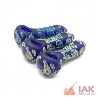 Dogg Lbs 4" Hazely Hand Pipe – Compact Borosilicate Glass Pipe