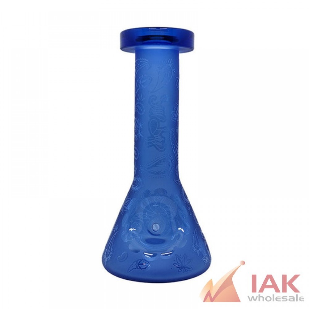 DOGG LBS – ED 5" Hazely Beaker Hand Pipe – Blue