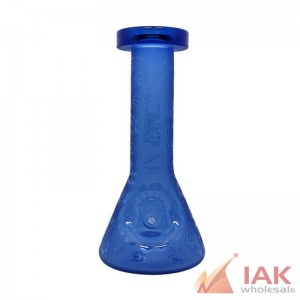 DOGG LBS – ED 5" Hazely Beaker Hand Pipe – Blue