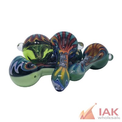 Dogg Lbs 3.5" Everyday Wig Wag Hand Pipe – Assorted