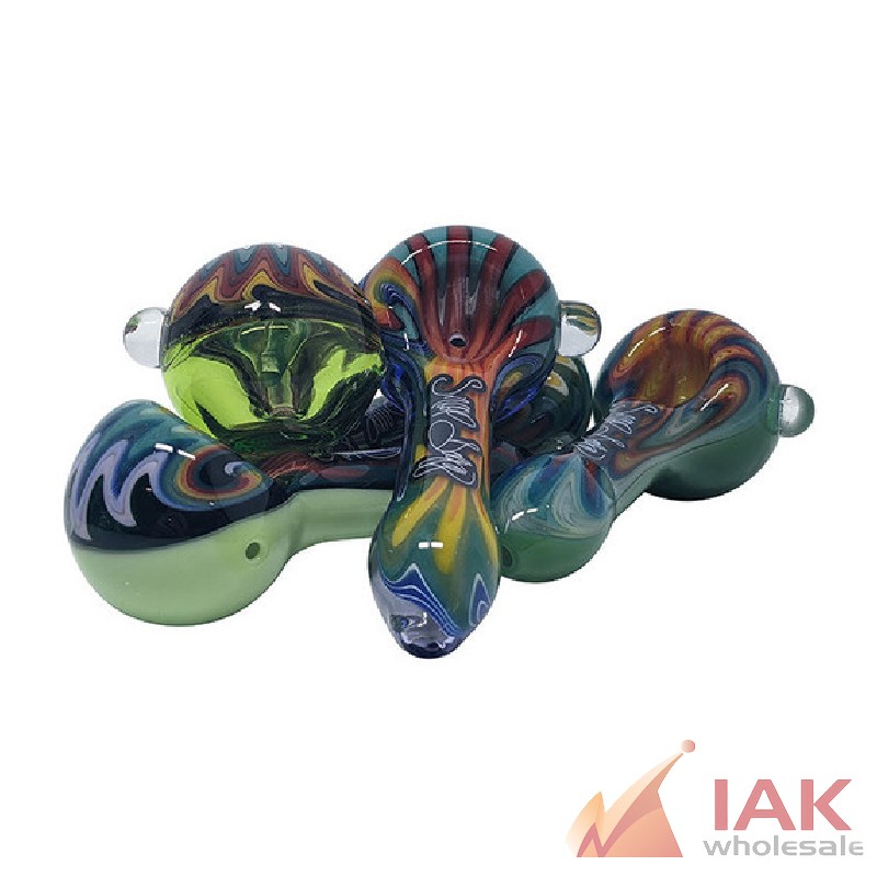 Dogg Lbs 3.5" Everyday Wig Wag Hand Pipe – Assorted