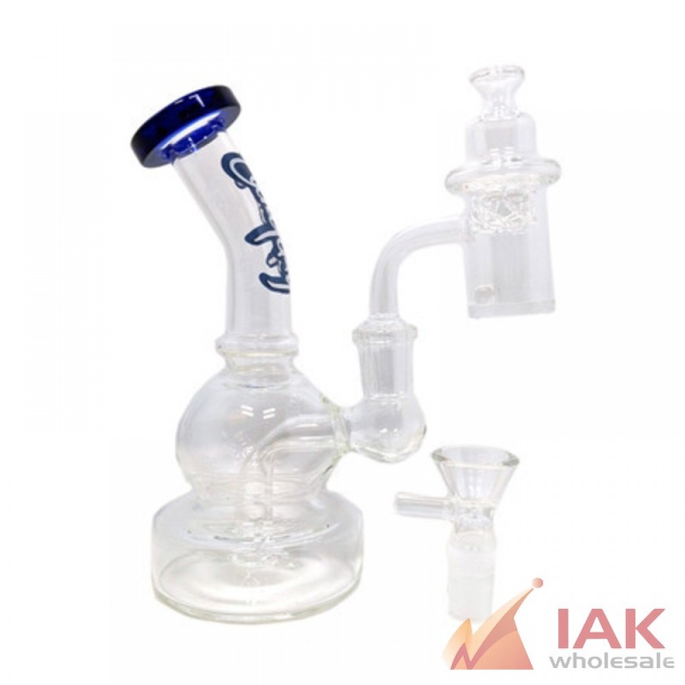 Dogg Lbs 6.5" Everyday Mini Rig Bubble Waterpipe Set