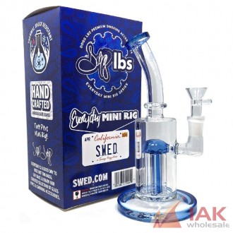 Dogg Lbs 8.7" Everyday Tree Perc Rig Waterpipe – Assorted