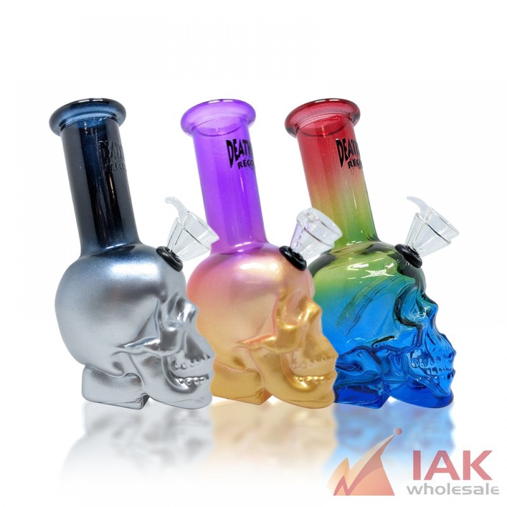 DRR Skull Bubbler Waterpipe