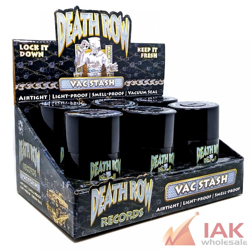 DRR Vac Stash Jar – Black (6 Count)