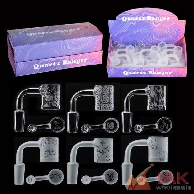 Sandblasted Quartz Banger QN272-14MC – 9 Count