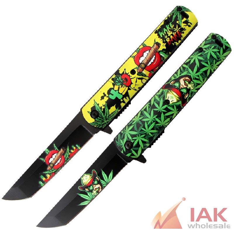 4.5" Fast Opening Knife Compact Folding Utility Knife