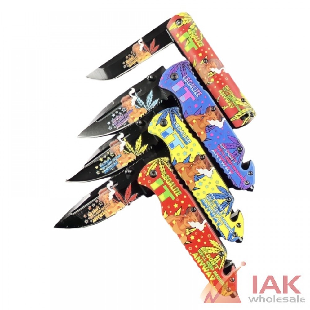 Fast Opening Legalize It Knife Compact Folding Utility Knife