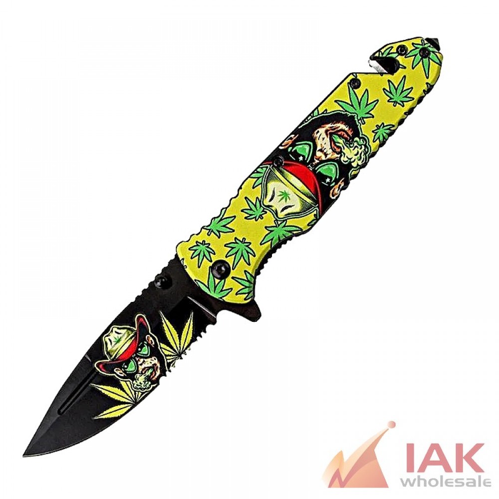 Fast Opening Monkey Knife Compact Folding Utility Knife