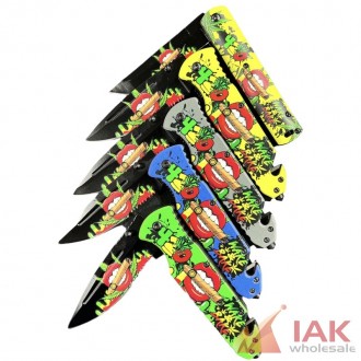 Fast Opening Wake & Bake Knife Compact Folding Utility Knife