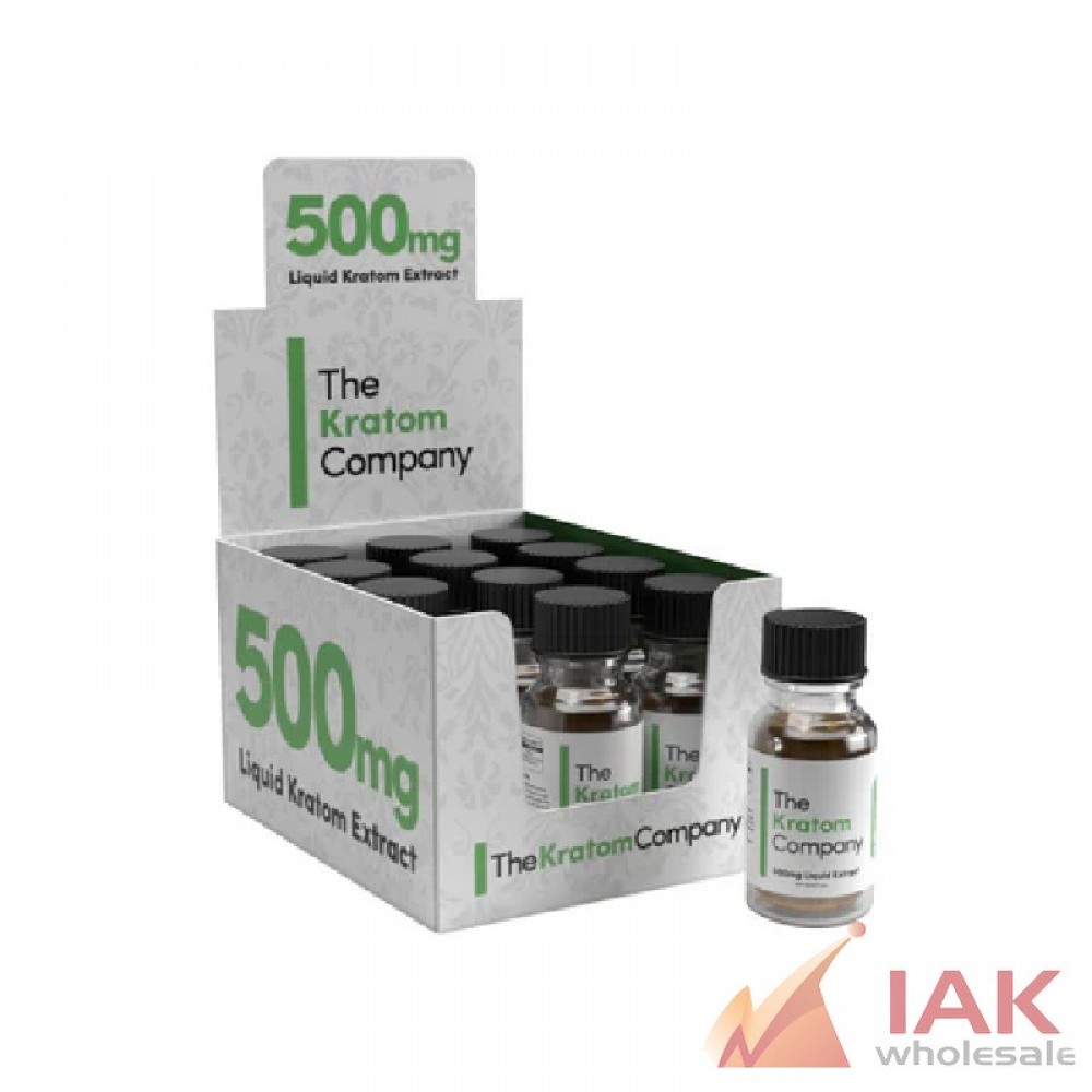 The Kratom Company 500mg MIT Shot 12 Count High-Strength Kratom Extract
