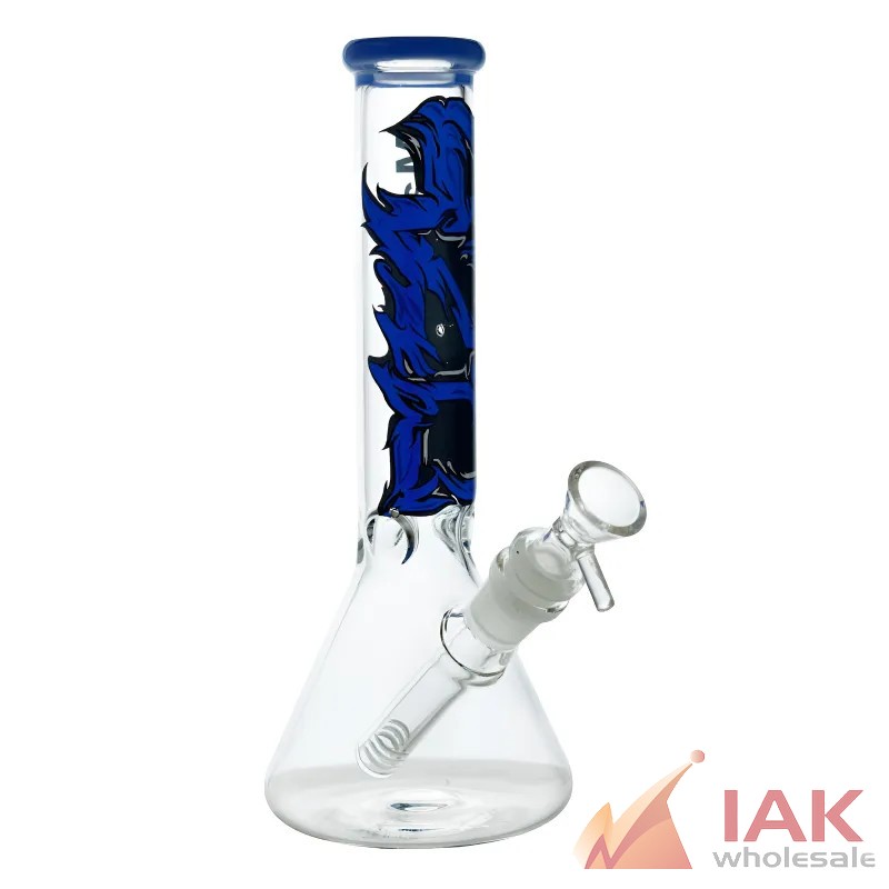 10" 420 Assorted 38mm Beaker Water Pipe with 14M Bowl
