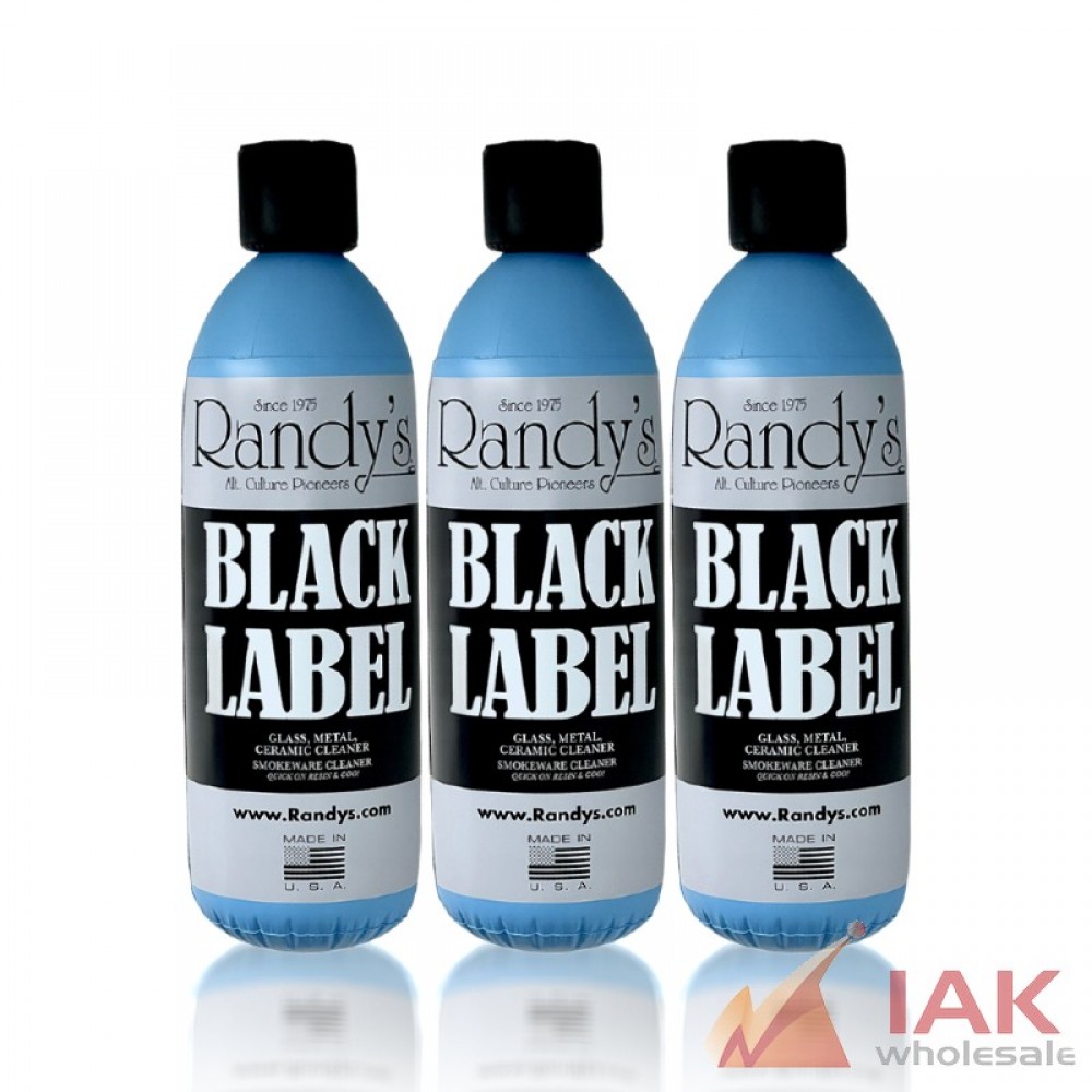 Randy’s Black Label Inflatable Bottle Promotional Display