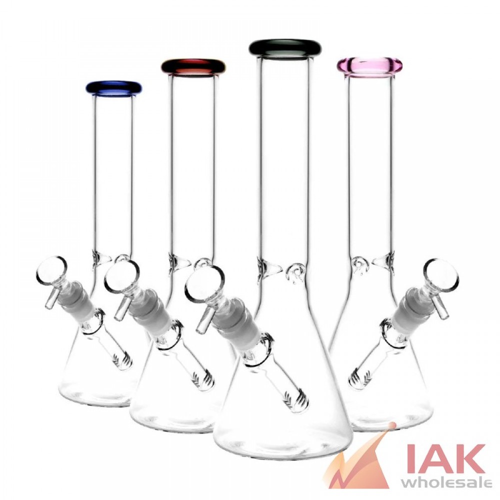 12" Color Top Beaker Water Pipe 14F - Assorted Colors