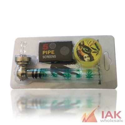 3.7" Metal Hitter Pipe Grinder Set - Display of 12