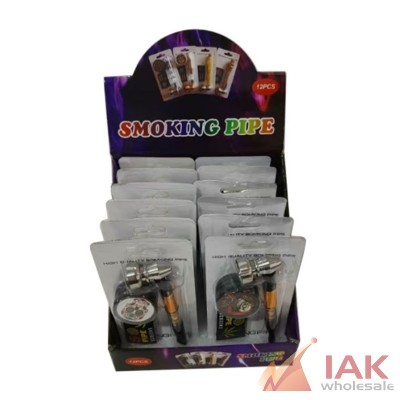 3.7" Metal Hitter Pipe Grinder Set - Display of 12