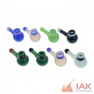 4.5" Fancy Spoon Hand Pipe Assorted – Classic Glass Spoon Pipe