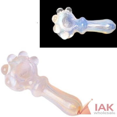 4" Silver Fumed Spoon Hand Pipe
