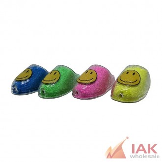 Smile Sandal Hand Pipe 4" Novelty Glass Pipe