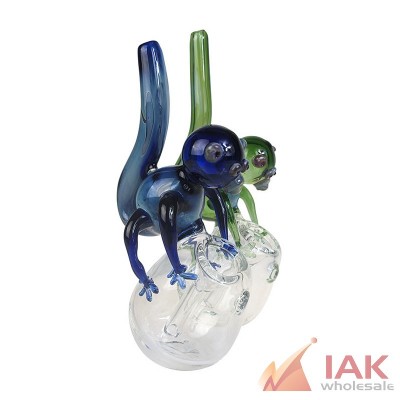 5" Sitting Monkey Bubbler Hand Pipe