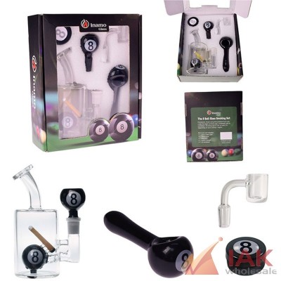 8 Ball Water Pipe Hand Pipe Box Set Set 02