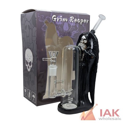 8.5" Grim Reaper Water Pipe Box Set with 14M Bowl