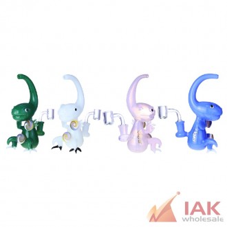 Clover Glass Greg Water Pipe 8" Assorted Color With 14m Banger