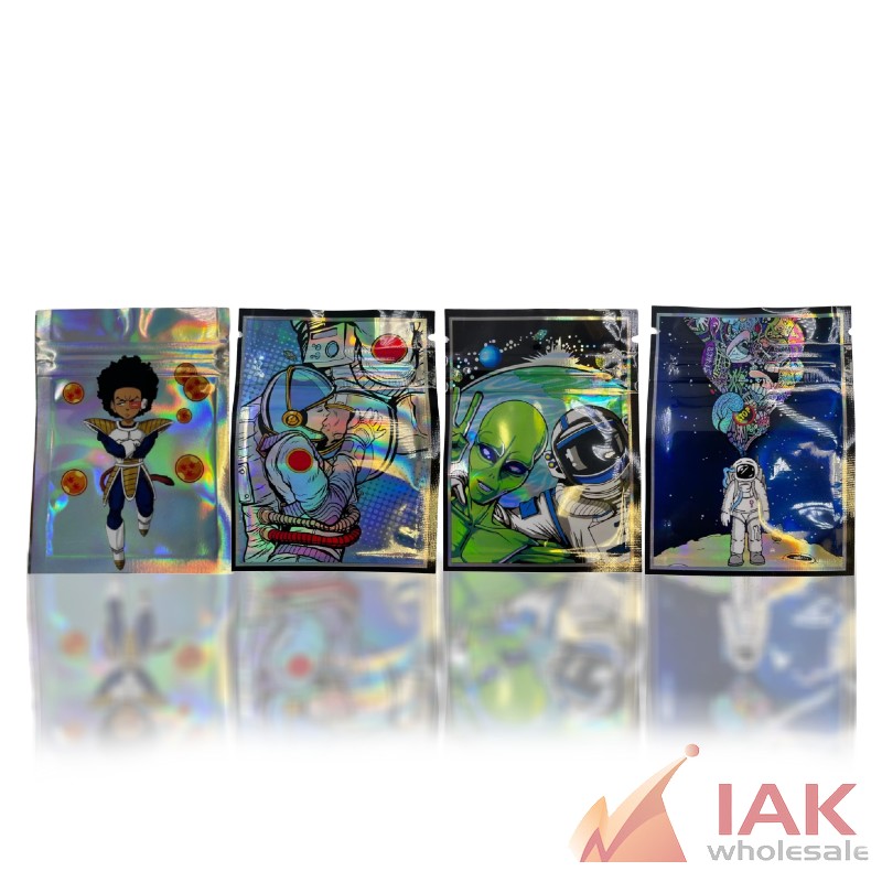 Mylar Bag 1g 50 Count - Assorted