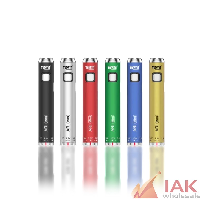 Yocan ARI Mini 400mAh 510 Battery - 20 Count Display