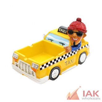Fujima Taxi Cabbie Ashtray 5.5"
