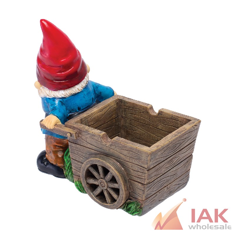 Fujima Gnome Farmer Ashtray 5"