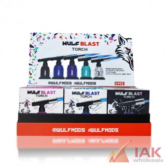 Wulf Blast Butane Torch 9 Count Display