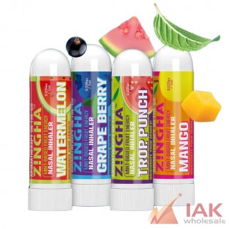 Zngha Fruit Energy Single Nasal Inhaler 40 Count Jar